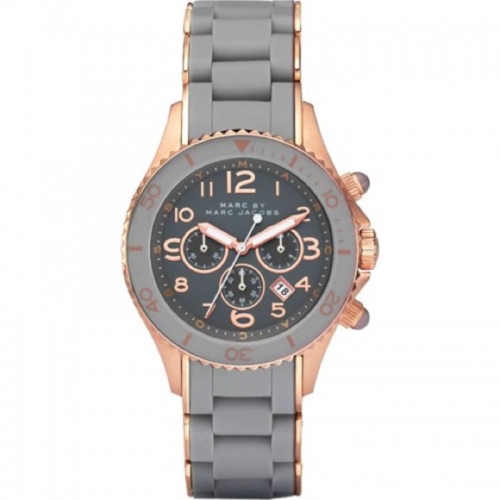 Gray and Rose Gold Watch by Marc Jacobs MBM2550